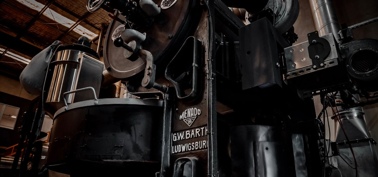 Inside the Latitude Coffee roastery